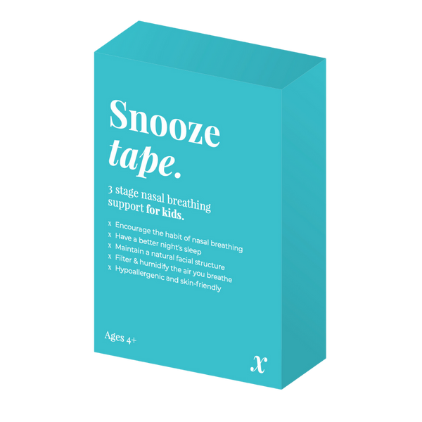 Snooze Tape For Kids - 3 Stage Nasal Breathing Support